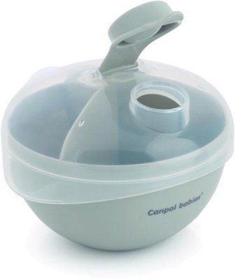 CANPOL BABIES Dispensador de leche en polvo gris