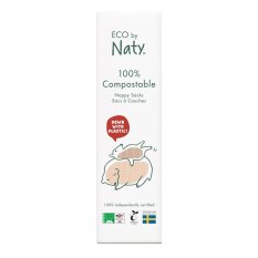 ECO BY NATY Sacs pour couches usagées (50 pcs)