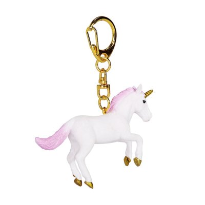 Mojo Porte-clés Licorne au galop rose