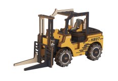 Woodcraft Puzzle 3D de Madera Carretilla Elevadora