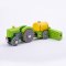 Bigjigs Rail Traktor mit grünem Anhänger