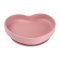 CANPOL BABIES Plato de silicona con ventosa Corazón rosa