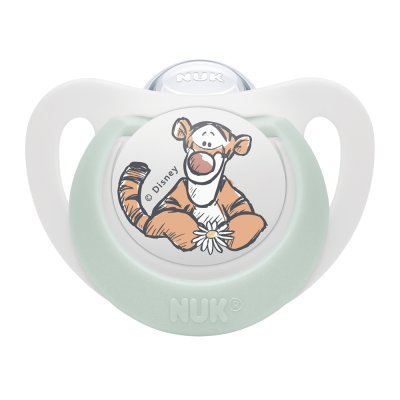 NUK Smoczek Disney Kubuś Puchatek w pudełku, biały 0-6m