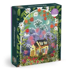 Puzzle Galison Jardin Fleuri Joy Laforme 1000 pièces