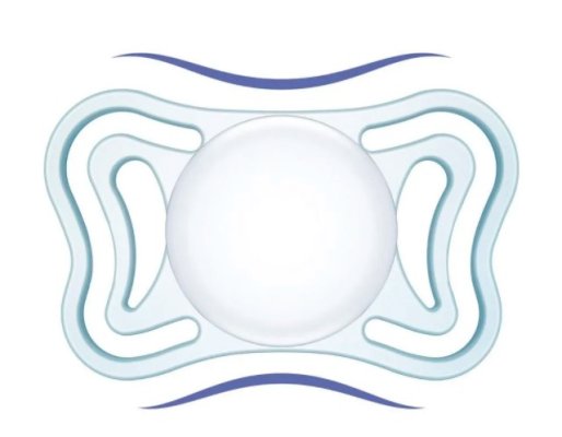 CHICCO Schnuller Physio Light Silikon Nacht 16-36m, 2 Stk