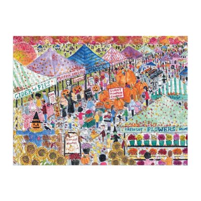 Galison Puzzle Herbsternte-Markt 1000 Teile