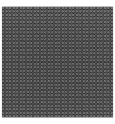 Sluban Bricks Base M38-B0833D Plaque de Base 32x32 grise