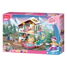 Sluban Happy Diary M38-B0961 Cabaña para vacaciones de invierno