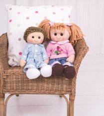 Bigjigs Toys Lalka szmaciana Molly 38 cm