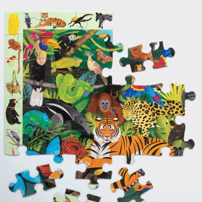 Puzzle Mudpuppy Busca na Floresta Tropical