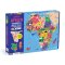 Mudpuppy Puzzle Geografico Mappa dell'Africa 70 pezzi