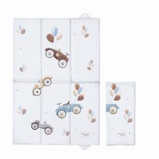 CEBA BABY Podložka přebalovací cestovní (40x60) Retro Cars