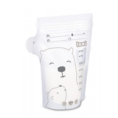 LOVI Bolsas para guardar leche materna 25uds Buddy Bear