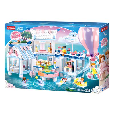 Sluban Happy Diary M38-B0929 Villa flottante avec piscine