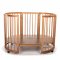 MIMIKO Round 9in1 Growing Crib Round Natural