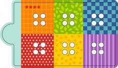 2Kids Toys Magnetna igra Sortiranje barv z dinozavrom