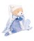 Doudou Poklon set - Igračka s držačem za dudu, medvjedić 17 cm