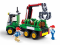 Sluban Town Boerderij M38-B0778 Tractor met boomstam aanhanger