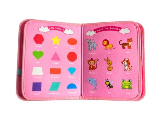 2Kids Toys Senzorična busy knjiga Samorog 3