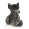 Rappa Plyschhund fransk bulldogg sittande 26 cm ECO-FRIENDLY