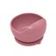 PETITE&MARS Set da pranzo in silicone TAKE&MATCH 2 pezzi piatto + ciotola Dusty Rose 6m+