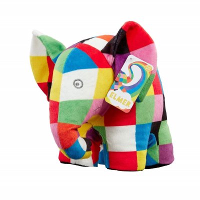 Rainbow Plush toy elephant Elmer