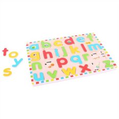 Bigjigs Toys Englisches kleines Alphabet mit Bildern