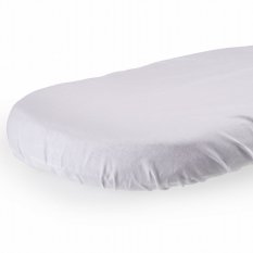 Prestieradlo do kočíka BAMBUS - biela