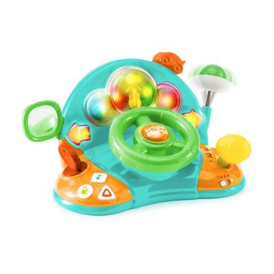 BRIGHT STARTS Musikalisches Licht- und Farb-Lenkrad Lights & Colors Driver™ 6m+
