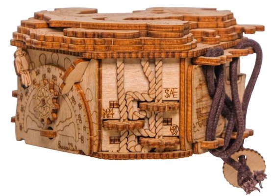 EscapeWelt Drvena slagalica Blackbeard's Compass