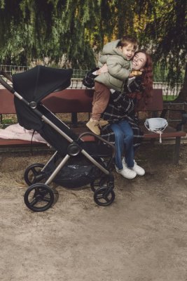 ANEX Babakocsi kombinált IQ Pure prémium