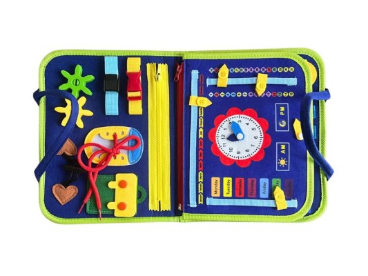 2Kids Toys Senzorična busy knjiga Dinozavri 4