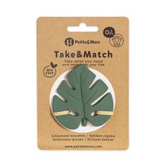 PETITE&MARS Siliconen bijtring TAKE&MATCH Misty Green 0m+