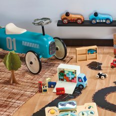 Vilac Vintage metalni guralica svijetlo plava