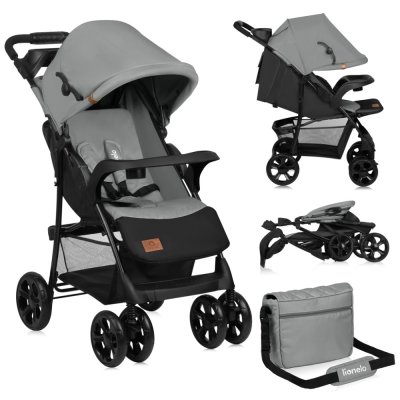 LIONELO Cărucior sport Emma Plus Grey Dove