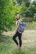 Monkey Mum® Integrovaný keprový batoh k nosiču Carrie - Svieži vánok