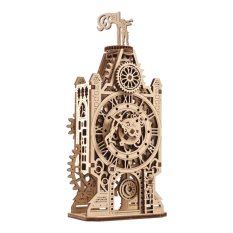 Puzzle mécanique en bois 3D Ugears Tour d'horloge