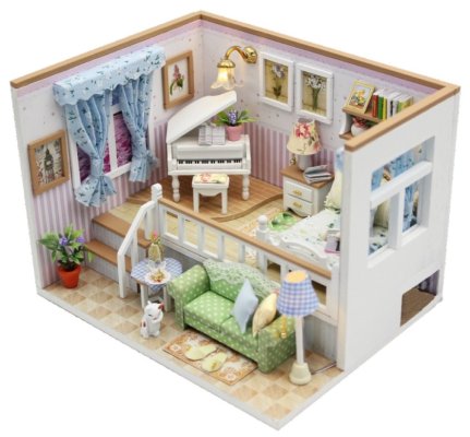 2Kids Toys miniatura da casa de bonecas Lar dos teus sonhos