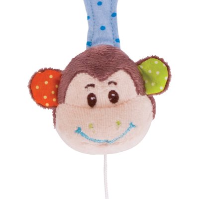 Bigjigs Baby Klips do smoczka małpka Cheeky
