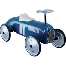 Vilac Vintage metalowy rowerek biegowy niebieski