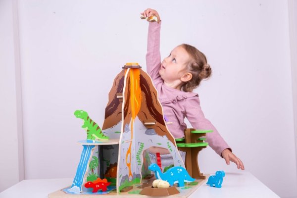 Bigjigs Toys Dinopark Dinosaur Island