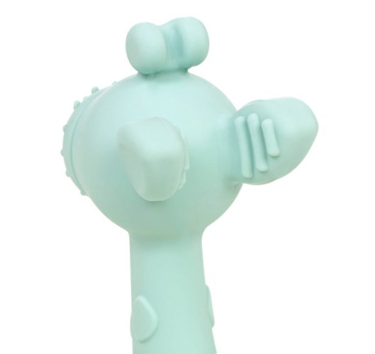 JANÉ Silicone teether giraffe Mint