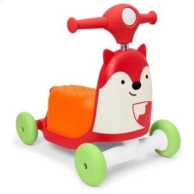 Saltador SKIP HOP Zoo 3 en 1 Ride-On Fox 12m+ hasta 20 kg