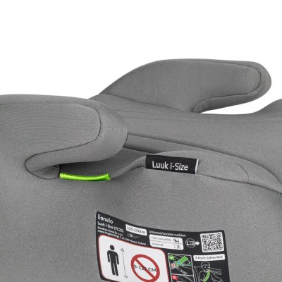 LIONELO Sittdyna Luuk i-Size (125-150 cm) Grå