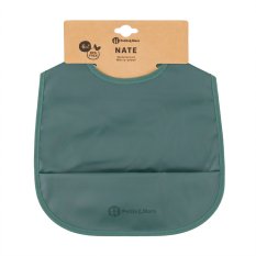 PETITE&MARS Lätzchen PU Nate Misty Green 6m+