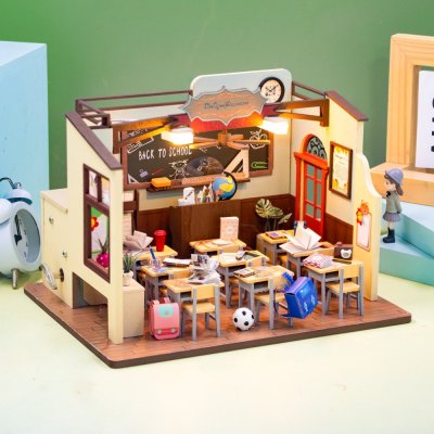 2Kids Toys Miniatyr dockhus Klassrum
