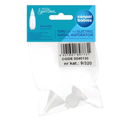CANPOL BABIES Ersatzteile für die elektrische Nasenabsaugpumpe EASY&NATURAL