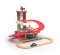 2Kids Toys Garaje de madera con tren