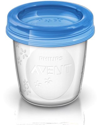 Pojemniki Philips AVENT VIA z pokrywkami 180 ml, 5 szt.