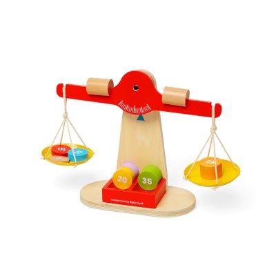 Bigjigs Toys Waage mit Ausgleichsgewicht